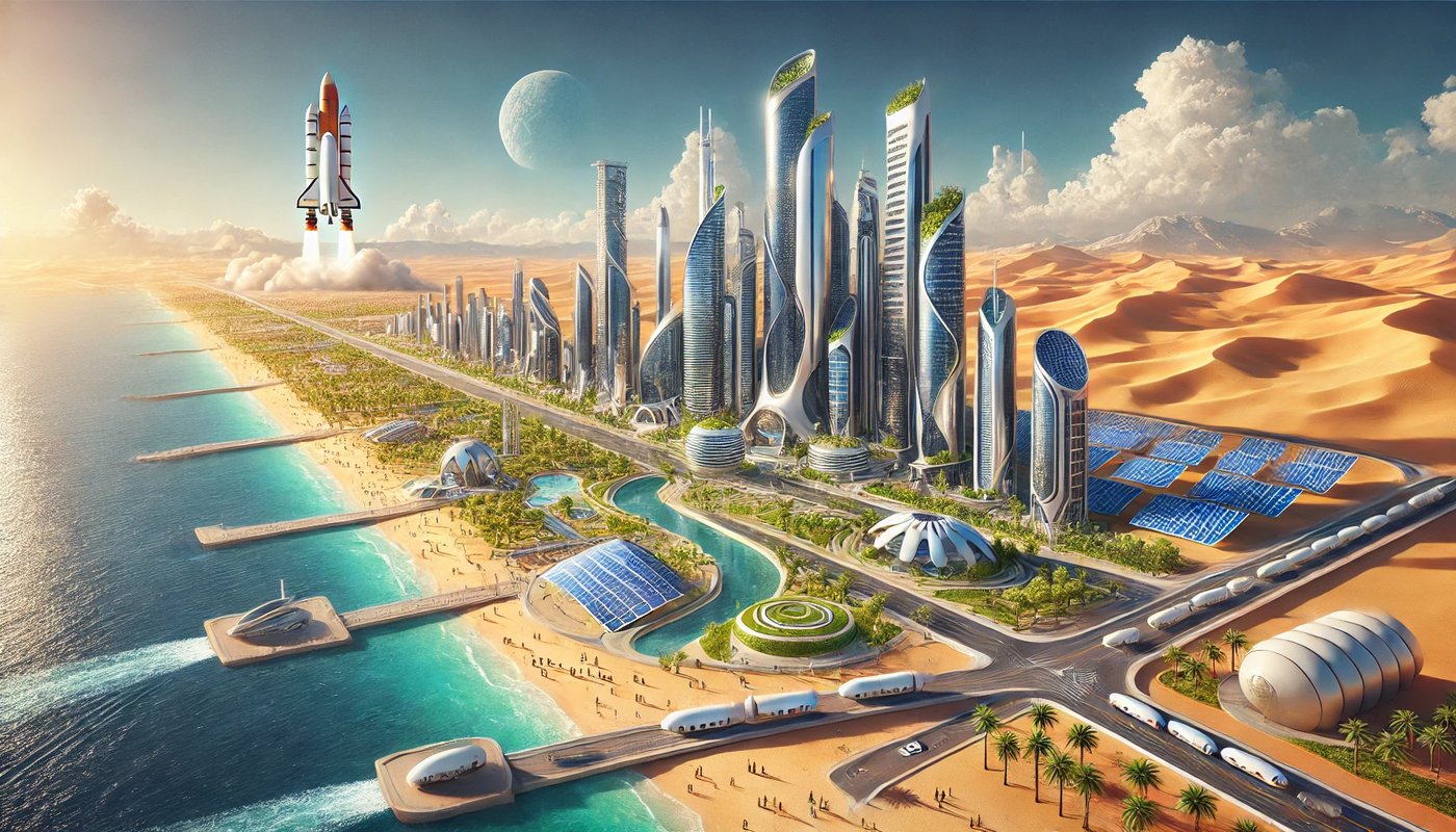 Город Starbase по мнению искусственного интеллекта