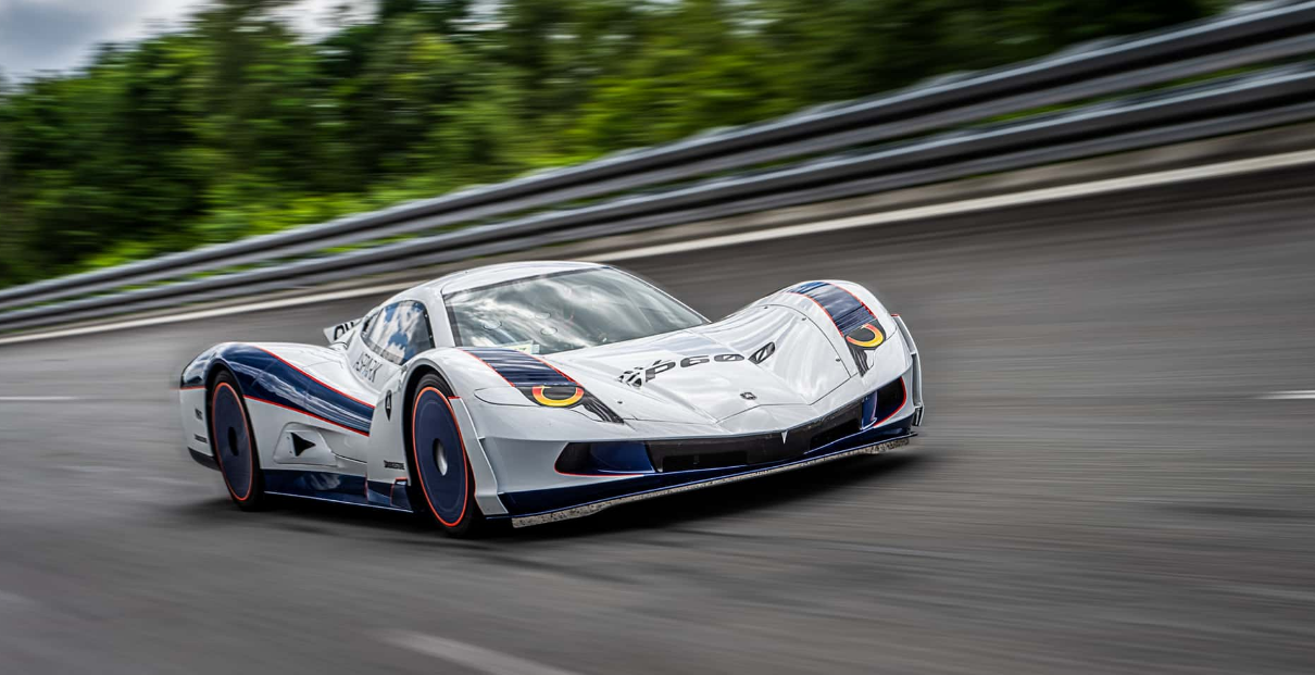 новый рекорд электромобиля