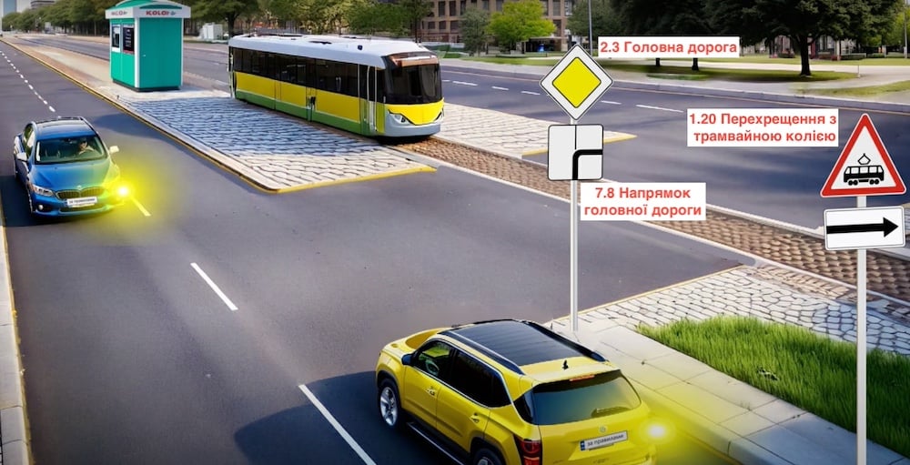 Тест з ПДР: хто проїде першим?