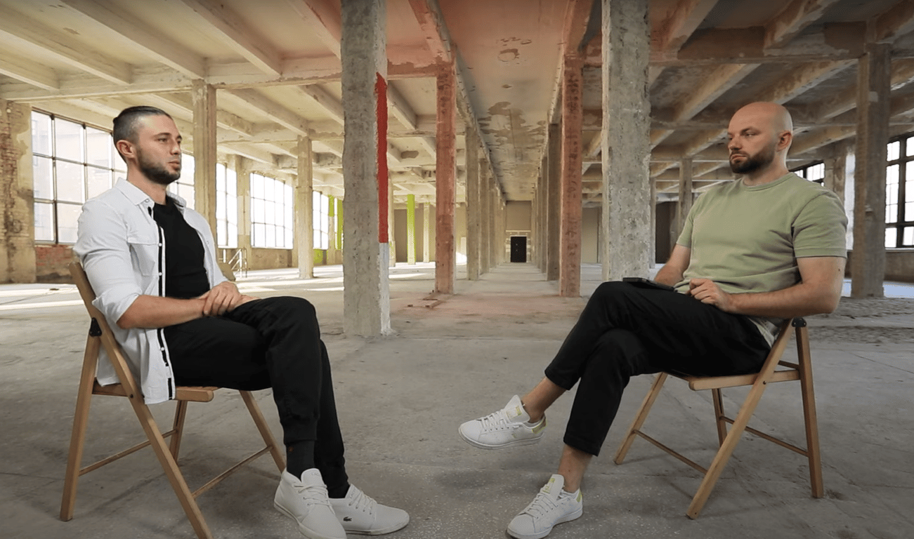 Тарас Тополь на интервью у Славы Демина.