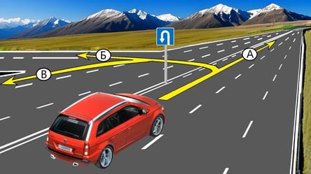 Тест з ПДР — скільки правил порушить водій, якщо вибере хибний напрямок руху - 285x160