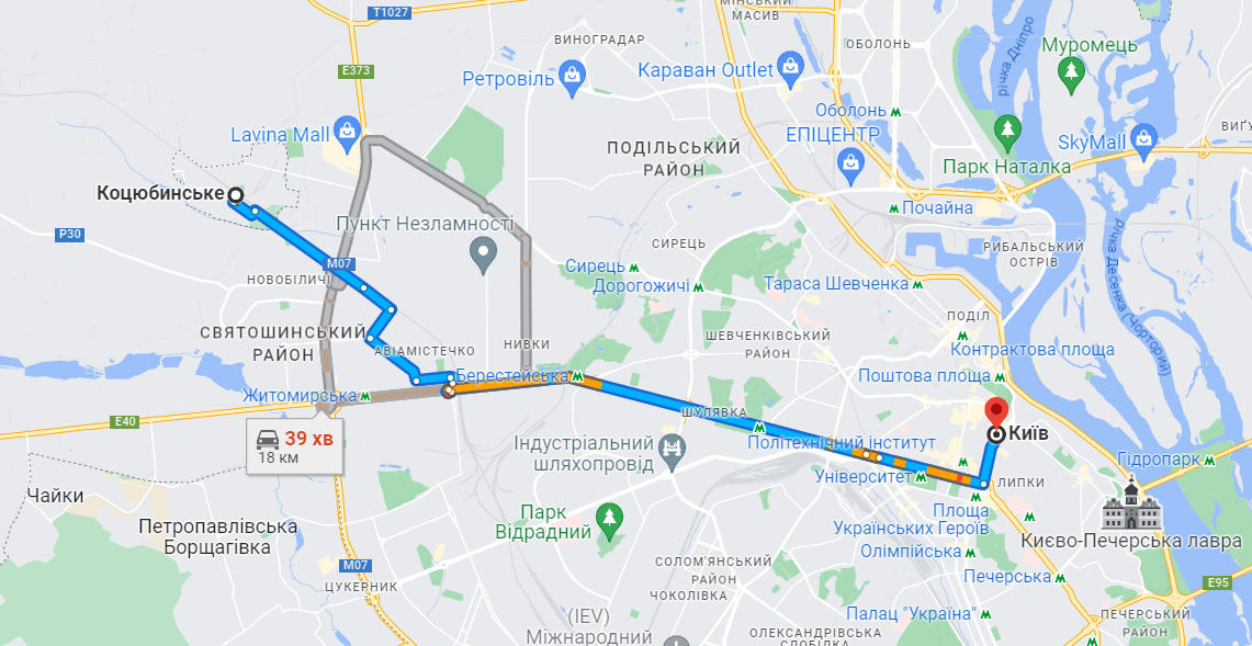 черги на в'їзд у Київ