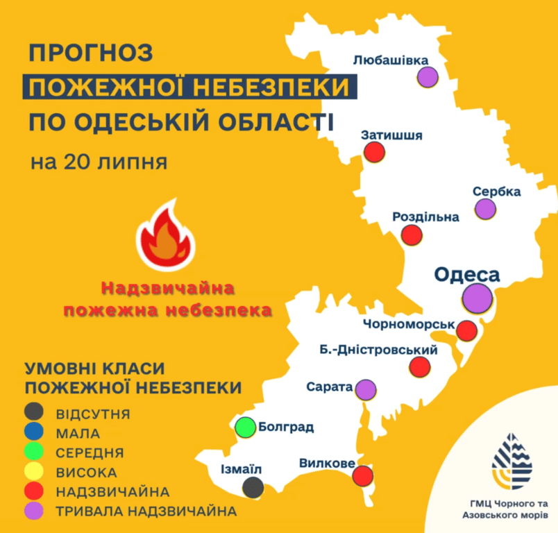 Прогноз пожарной опасности