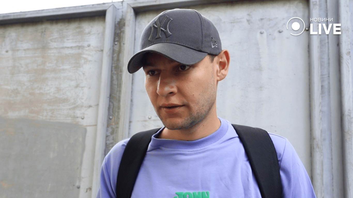 Одессит Дмитрий. Фото: Новини.LIVE/Юлия Браславская
