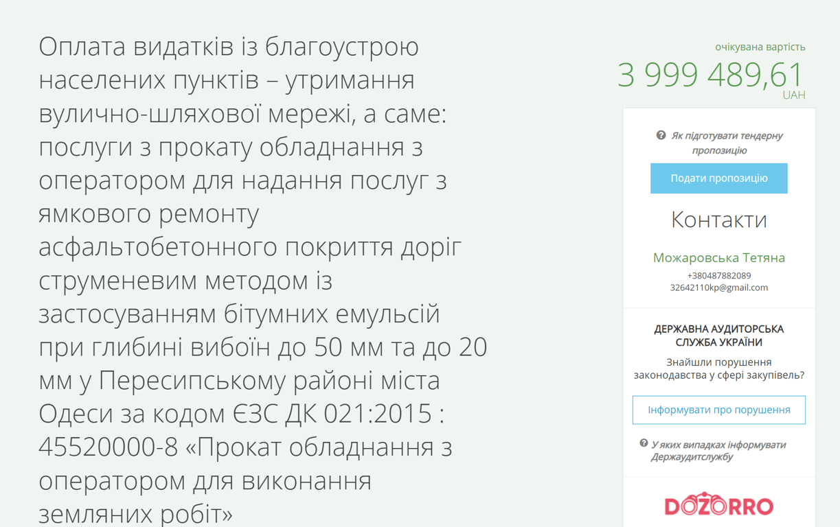 Ремонт доріг