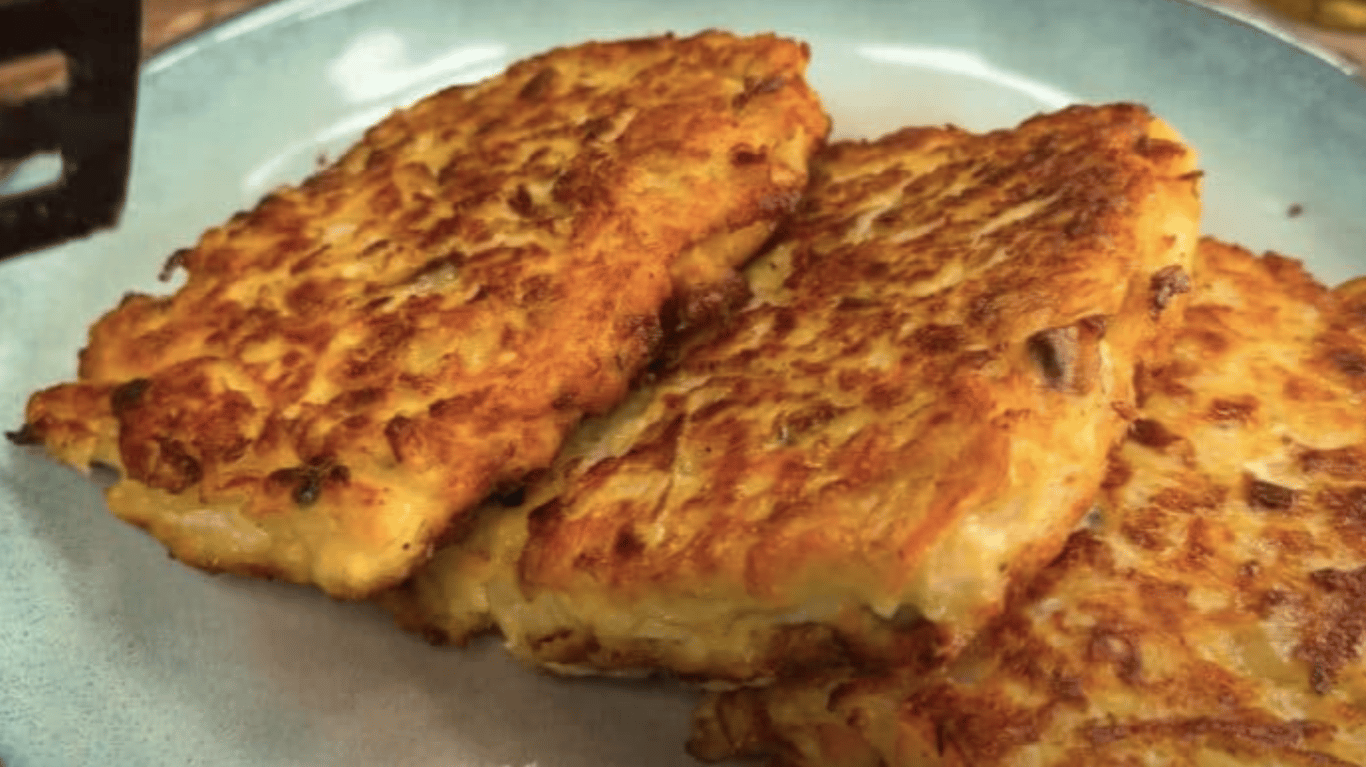 смачні оладки з куркою