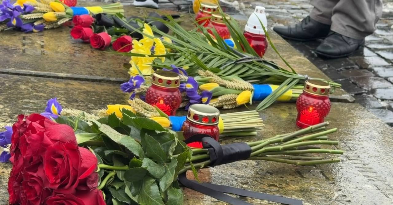 Почтение жертв Холокоста во Львове 27 января 2026 года