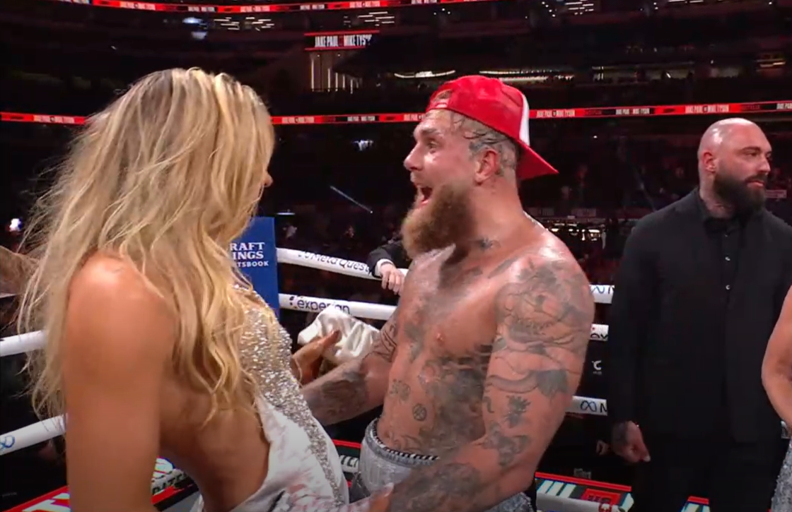 Ютта Лердам та Джейк Пол