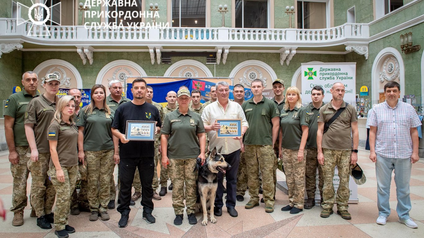 В Одесі вели в обіг марку на честь прикордонників