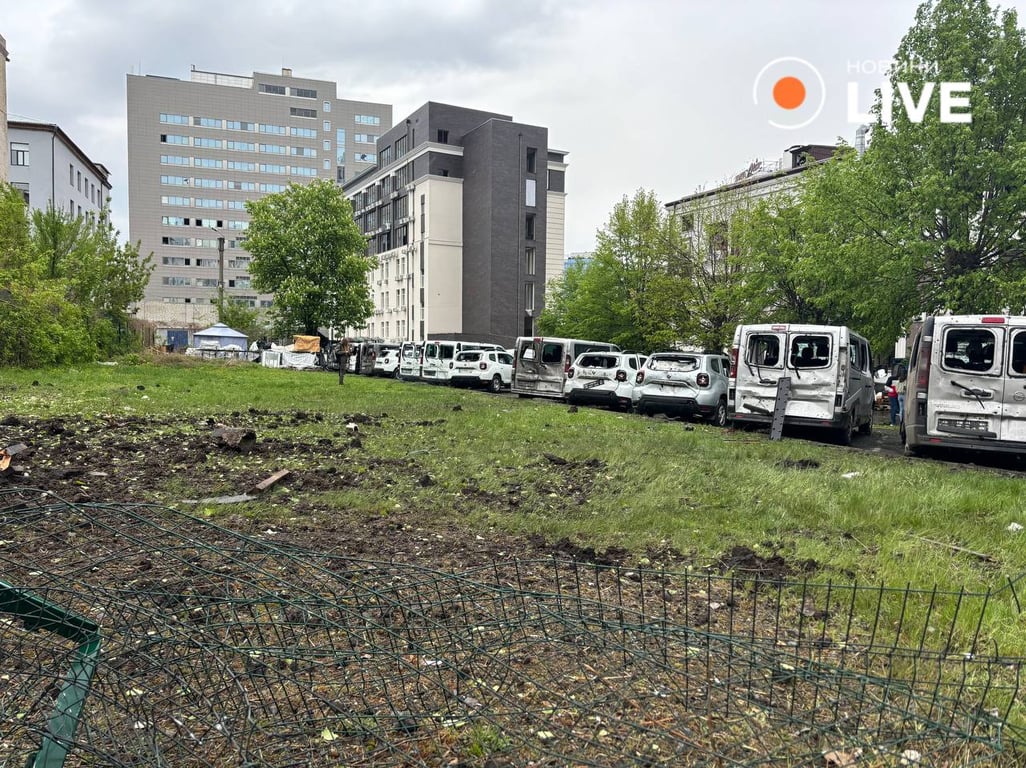 Обстрел Харькова 24 апреля