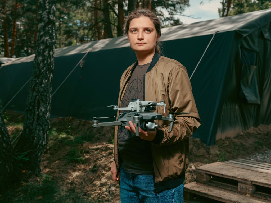 Основательница проекта обучения и обеспечения операторов беспилотников Victory Drones Мария Берлинская