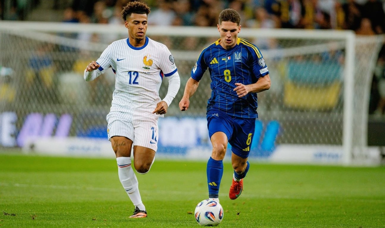 Матч Украина — Франция