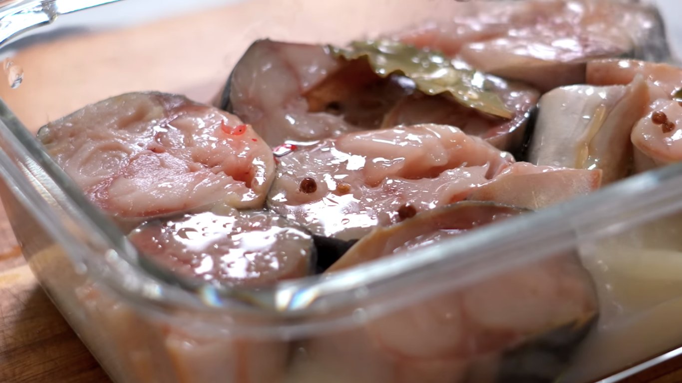 рецепт солоної маринваної скумбрії