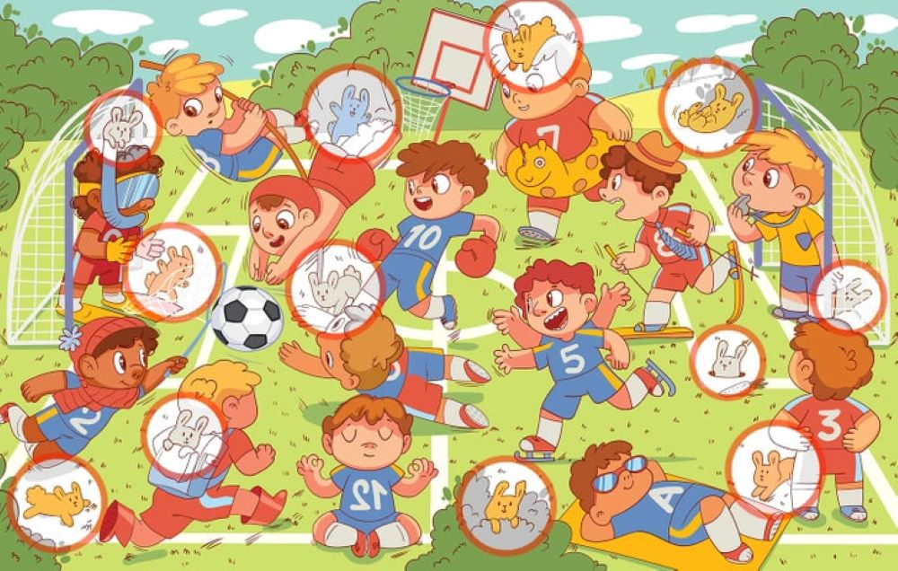 Карколомна головоломка — знайдіть 12 прихованих кроликів за 20 секунд - фото 2