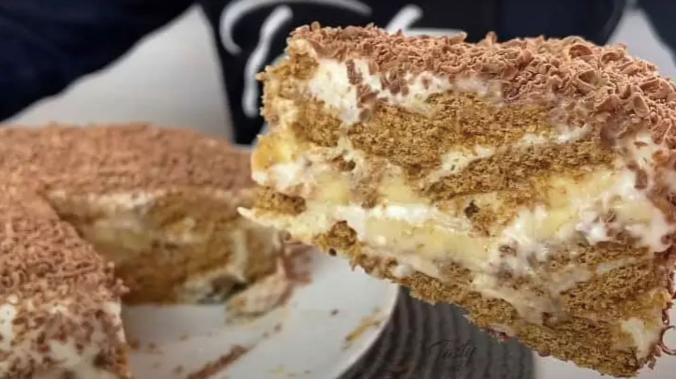 рецепт торта до кави без випічки