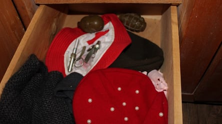 Червоний капелюшок та граната: на Одещині жінка на пам'ять зберігала вибухові "сюрпризи" у шафі - 285x160