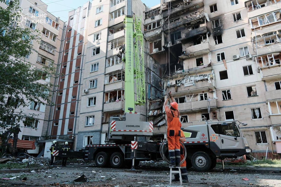 Man’s body found under rubble in Kyiv after September 7 attack