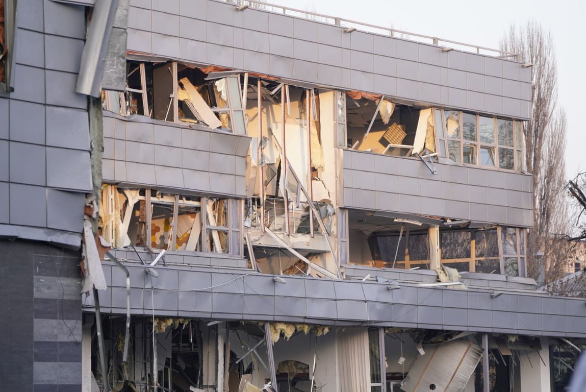 обстріл Києва 12 лютого