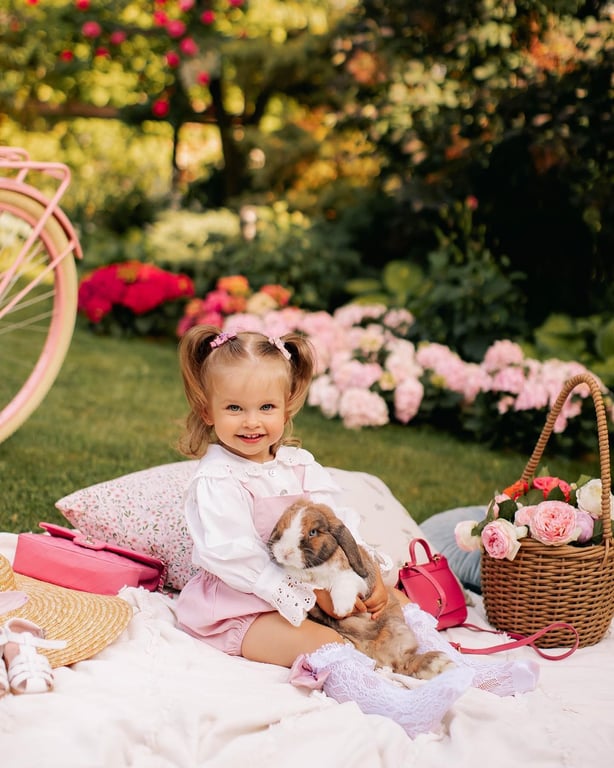 Жена Зинченко устроила сказочную фотосессию старшей дочери - фото 2