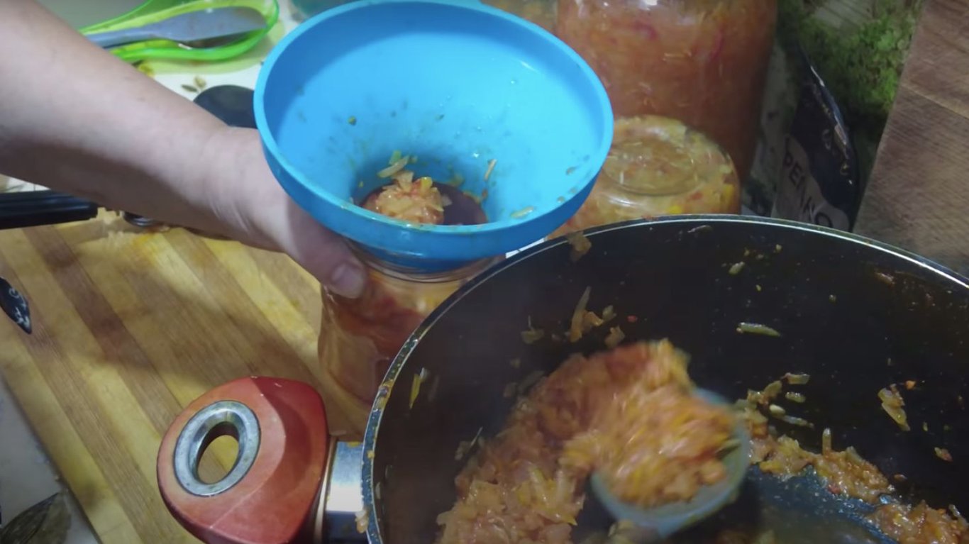 овощная заготовка на зиму из кабачков