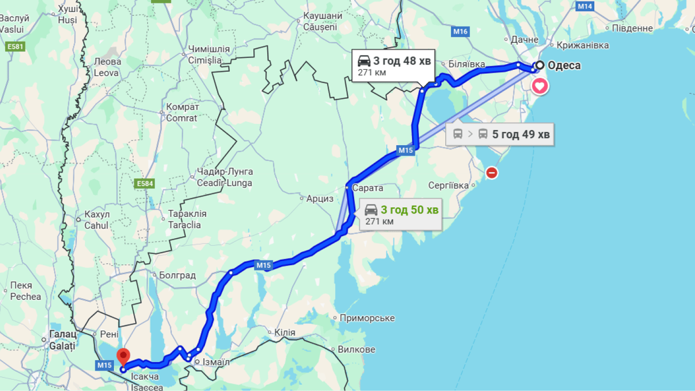 Затори по дорозі до КПП Орлівка