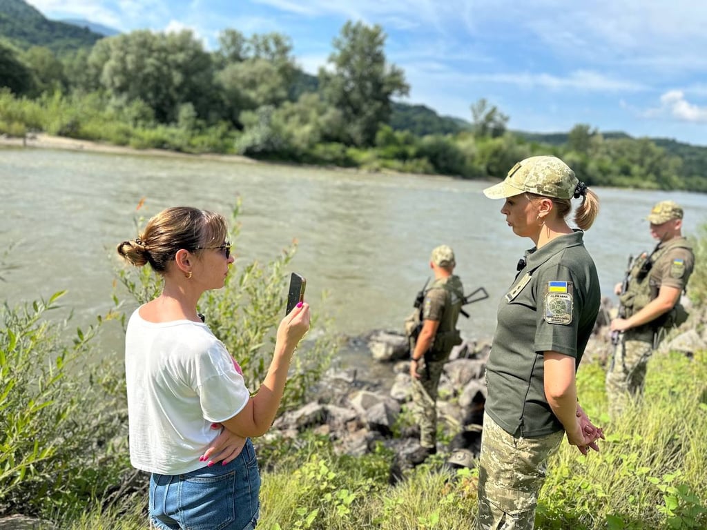 ДПСУ на річці Тиса