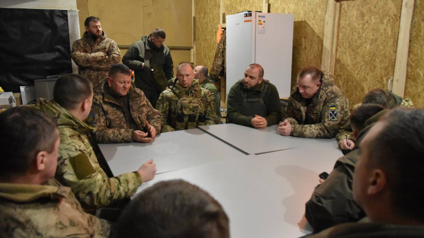 Умєров та Залужний відвідали позиції ЗСУ в районі Куп'янська — деталі