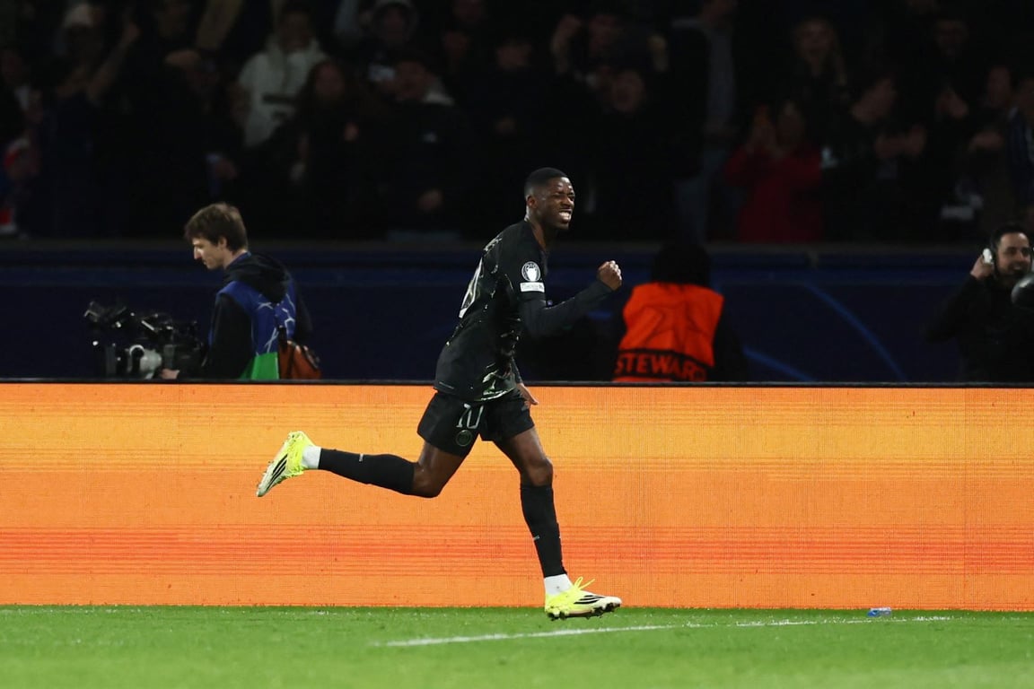 Усман Дембеле забил гол в матче за ПСЖ