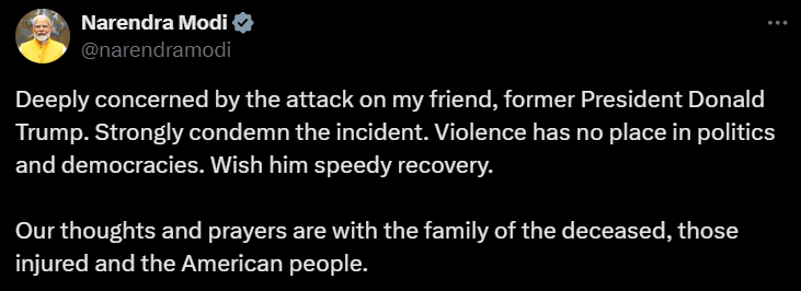 нарендра моді трамп