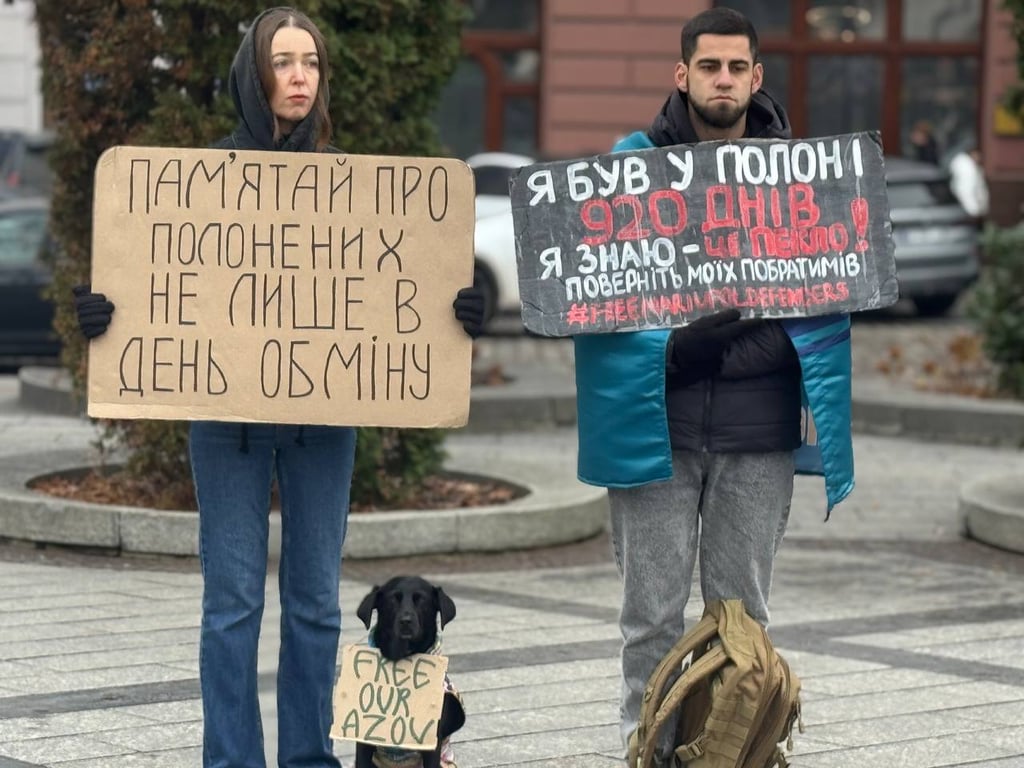 "Не мовчи! Полон вбиває!" — у Львові підтримали полонених ЗСУ - фото 2
