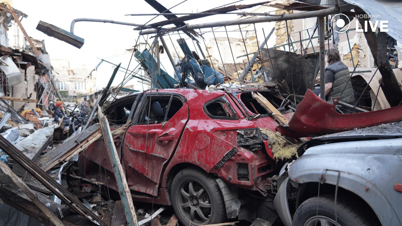 Обстріл Одеси 24 квітня