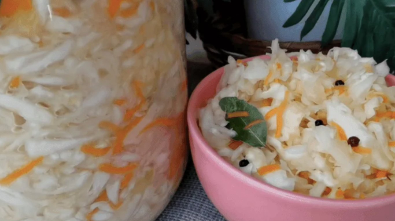 рецепт квашеної капусти