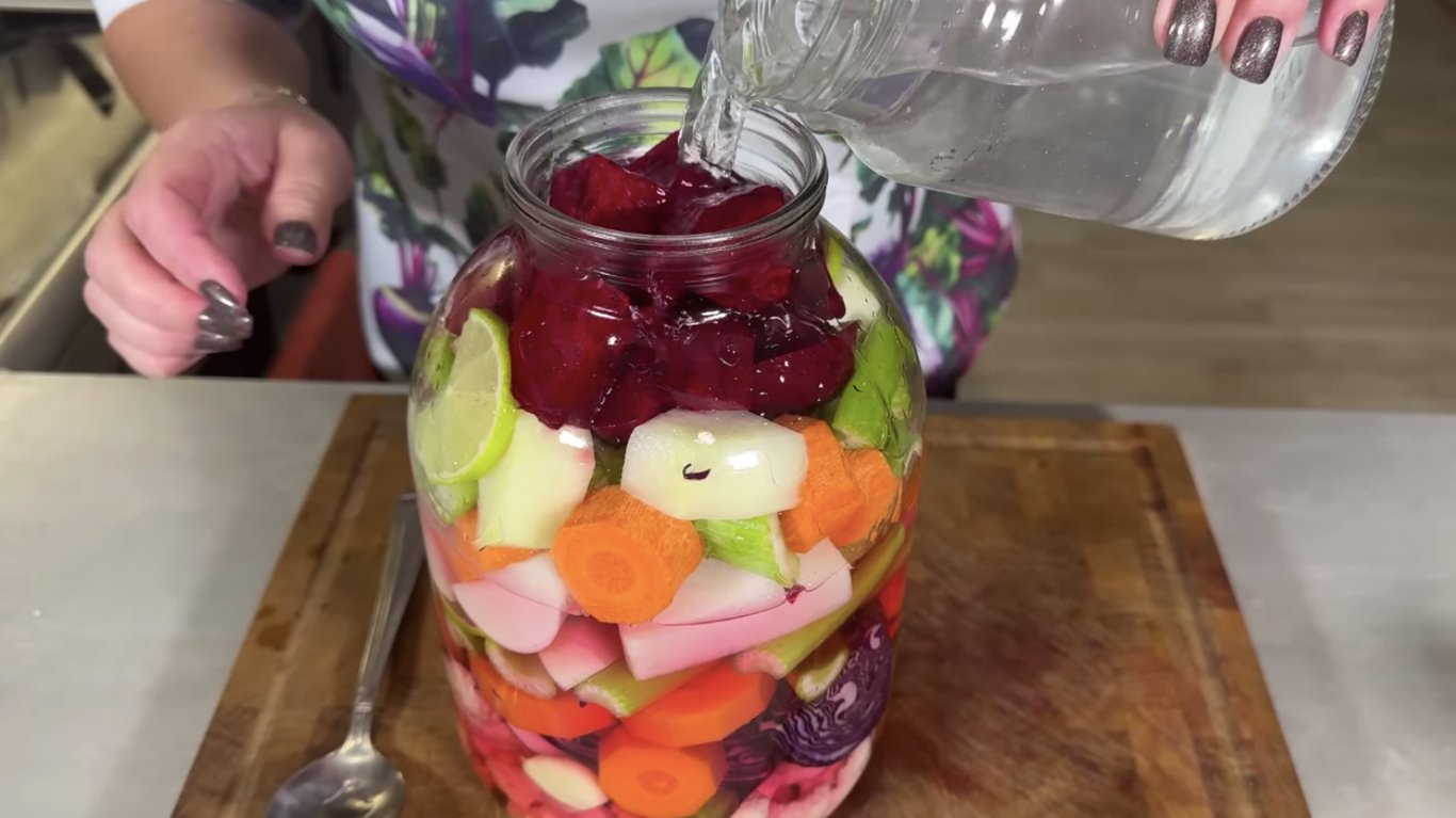 простий рецепт ферментованих овочей