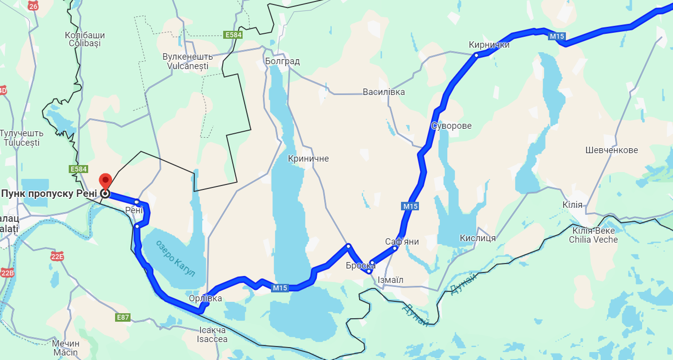 Виїзд за кордон та до Бессарабії — де водіям прийдеться постояти на трасі Одеса — Рені - фото 4
