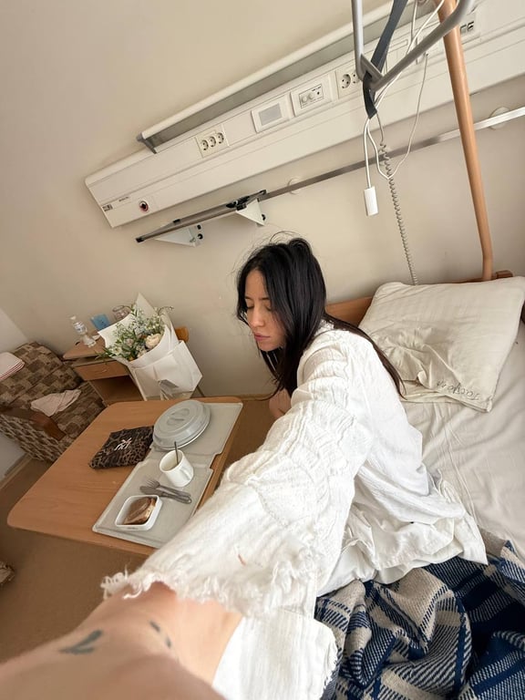 Надя Дорофєєва опинилася в лікарні - фото