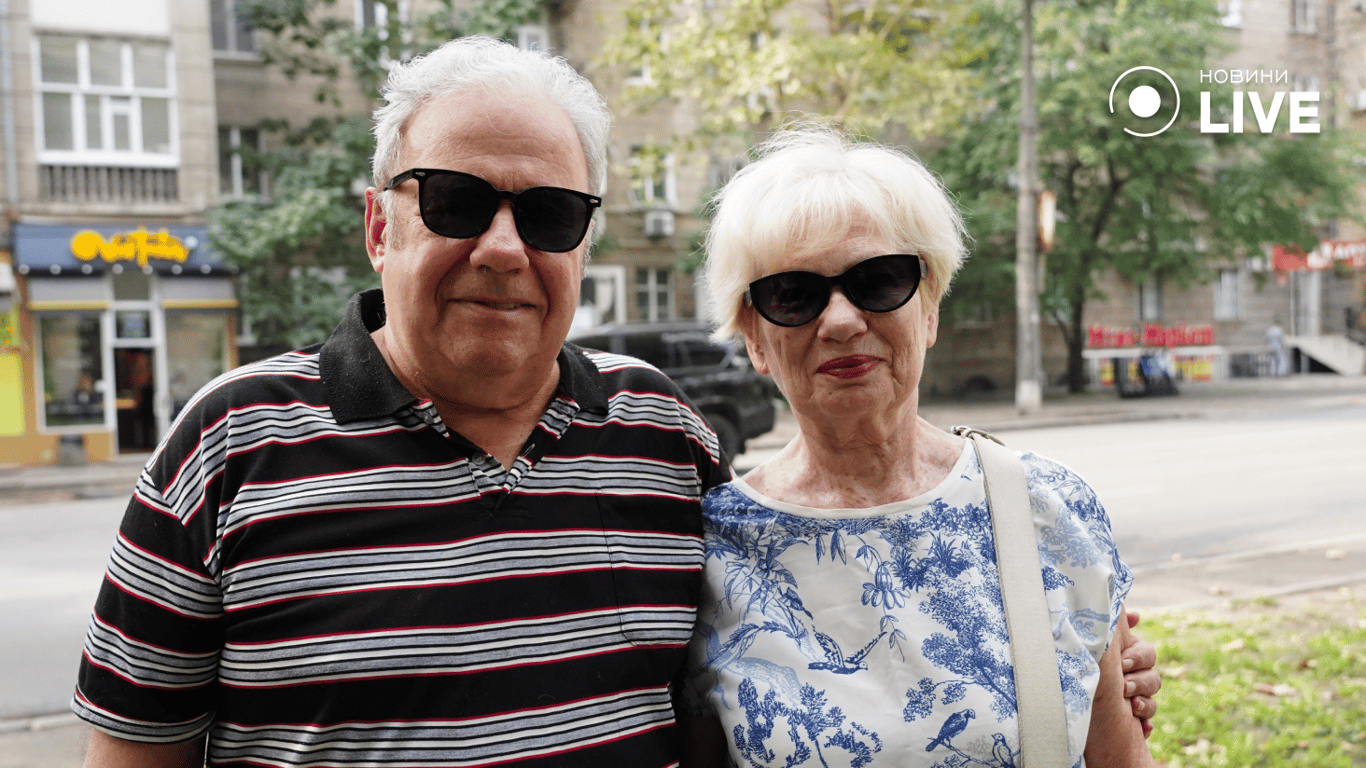 Одессит Дмитрий Михайлович с супругой. Фото: Новини.LIVE