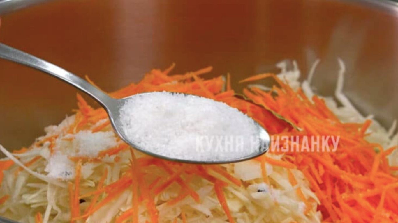 правильний рецепт квашеної капусти на зиму