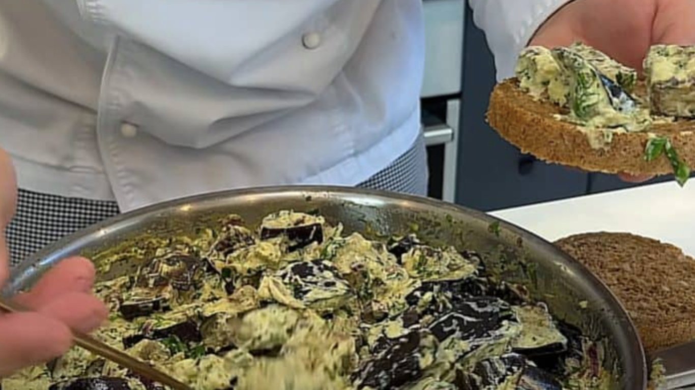 рецепт намазки з баклажанів