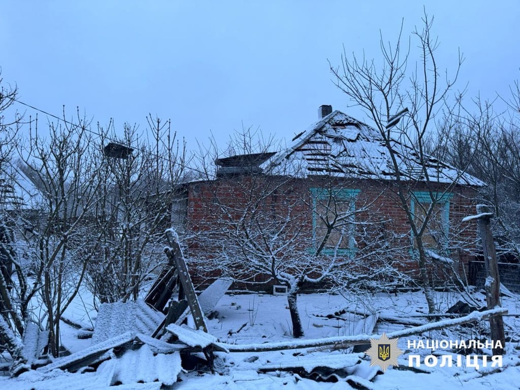 Последствия обстрела Харьковской области
