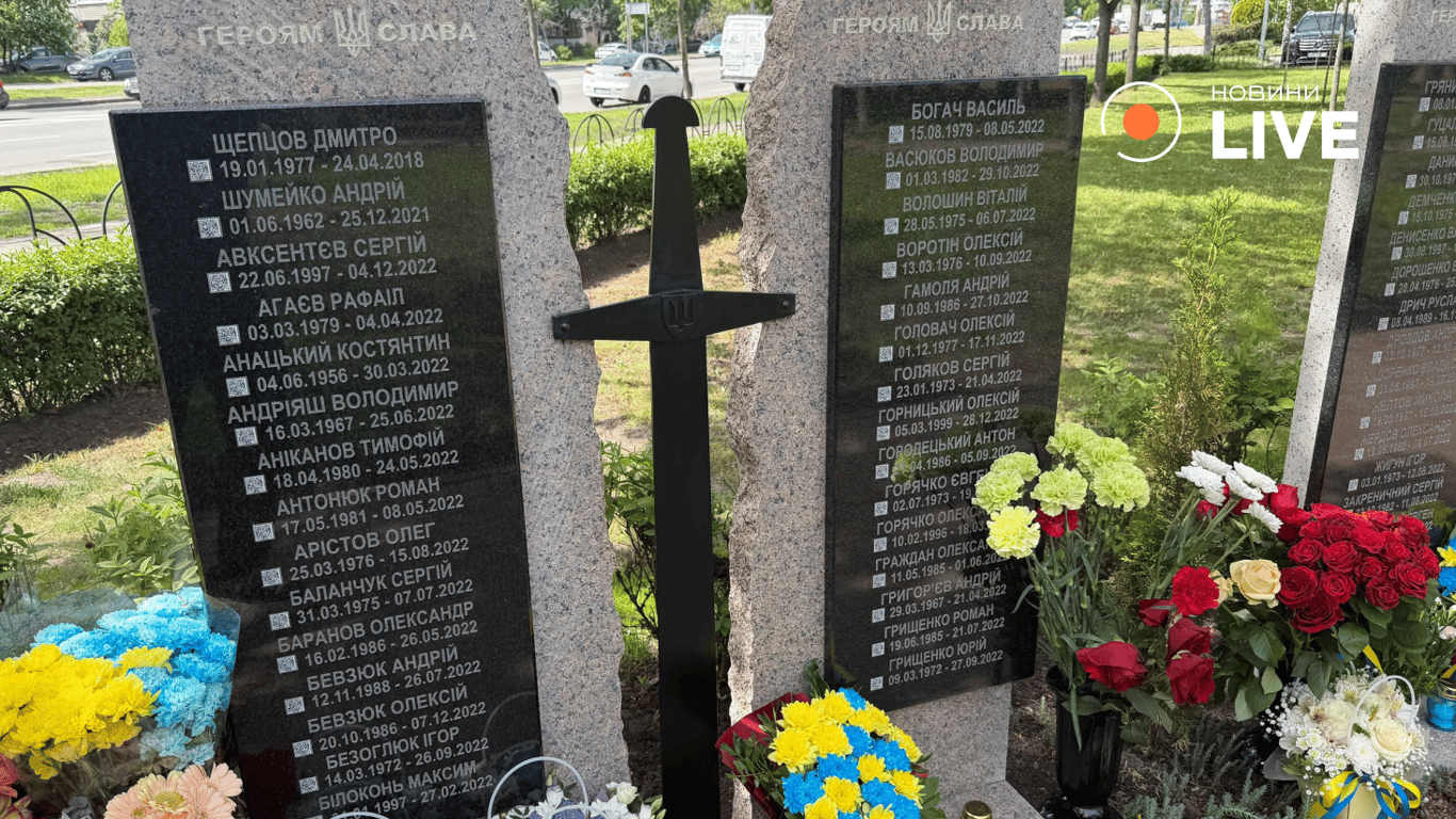 Меморіал полеглим воїнам з Оболоні
