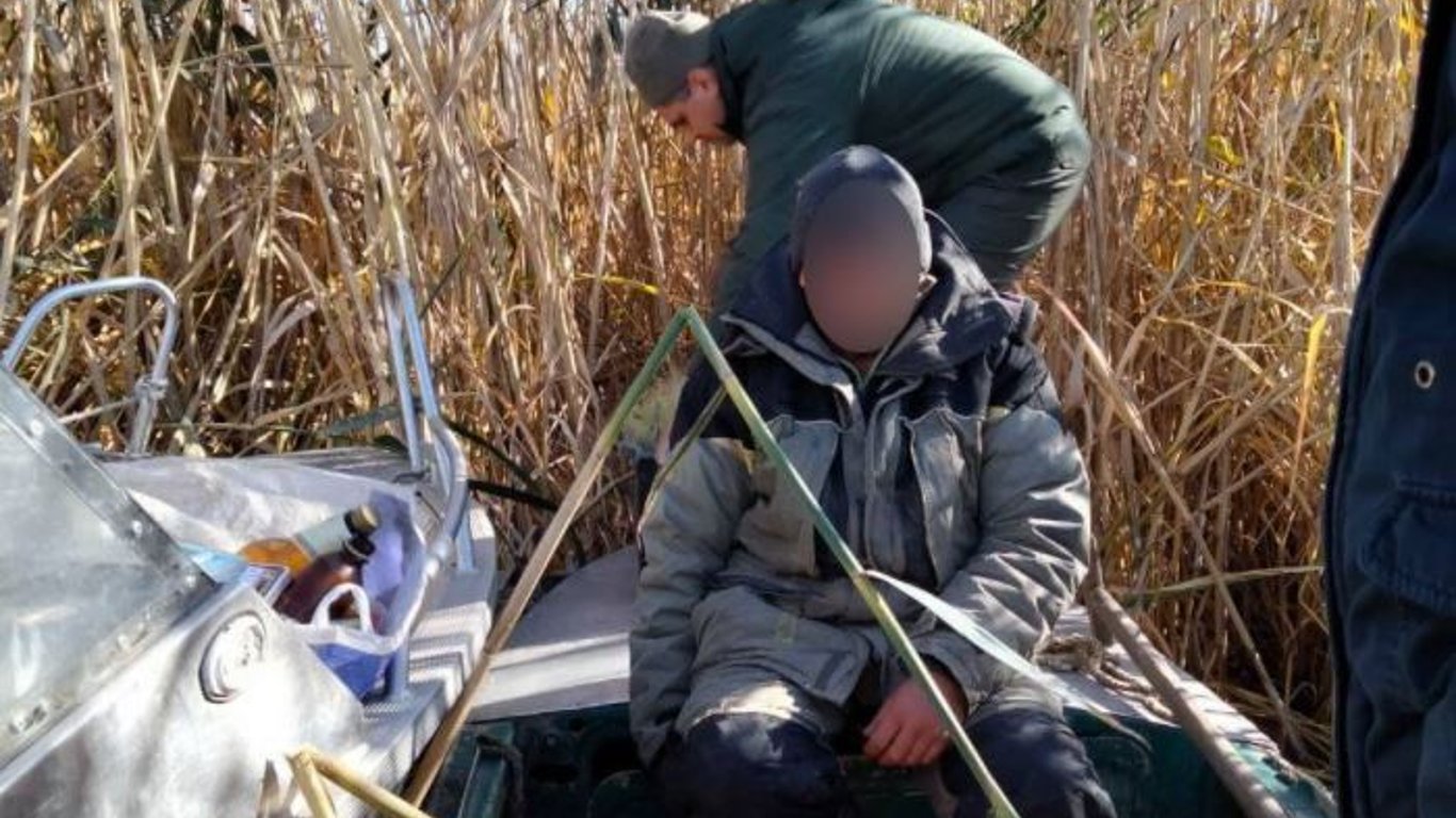 В Одесской области на реке задержали браконьера