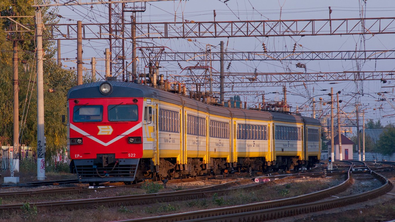 Пробки в Киеве - отменили рейсы городской электрички