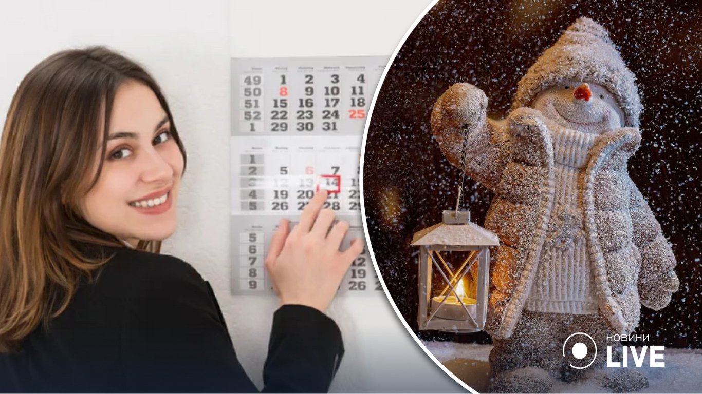 Календар на грудень 2022 — найважливіші свята та дати