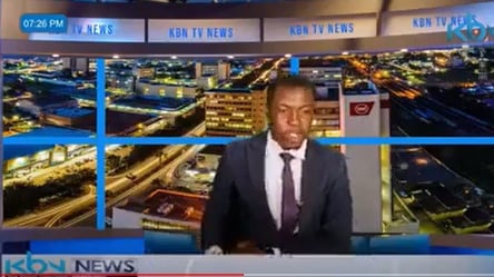 В Замбии ведущий новостей в прямом эфире потребовал зарплату: руководство назвало его пьяным - 285x160