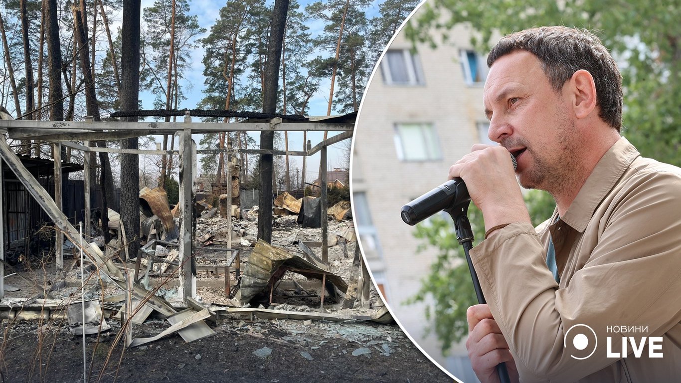 Валерий Харчишин рассказал, через что проходит для восстановления разрушенного россиянами дома в Гостомеле