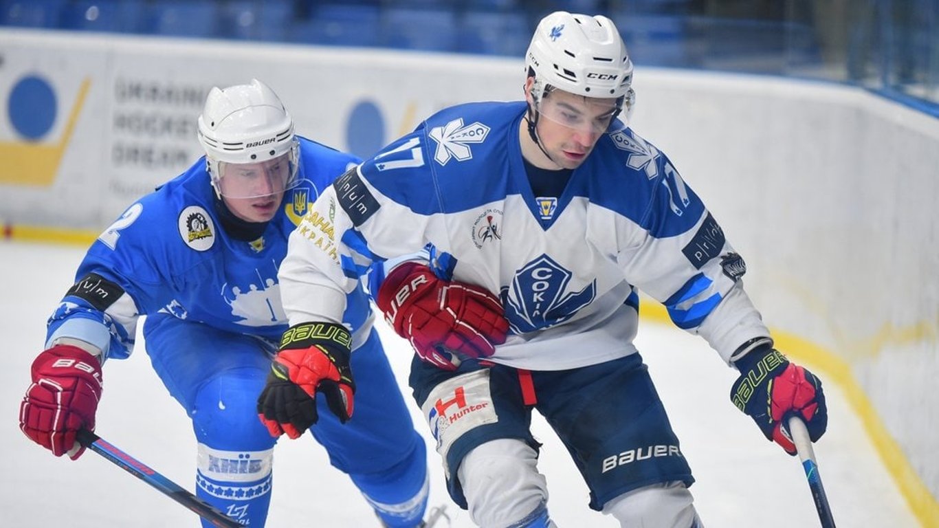 Сокол стал зимним чемпионом Украины по хоккею