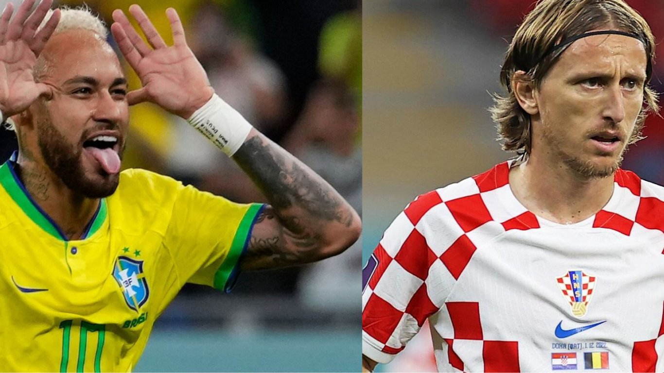 Где и когда смотреть матч 1/4 ЧМ-2022 Хорватия — Бразилия