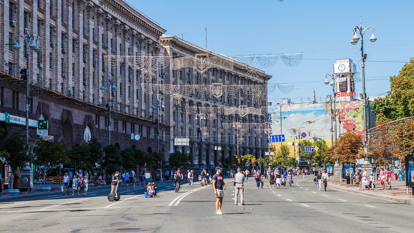 Дороги Київ - у столиці пропонують укласти на Хрещатику бруківку з історичних вулиць
