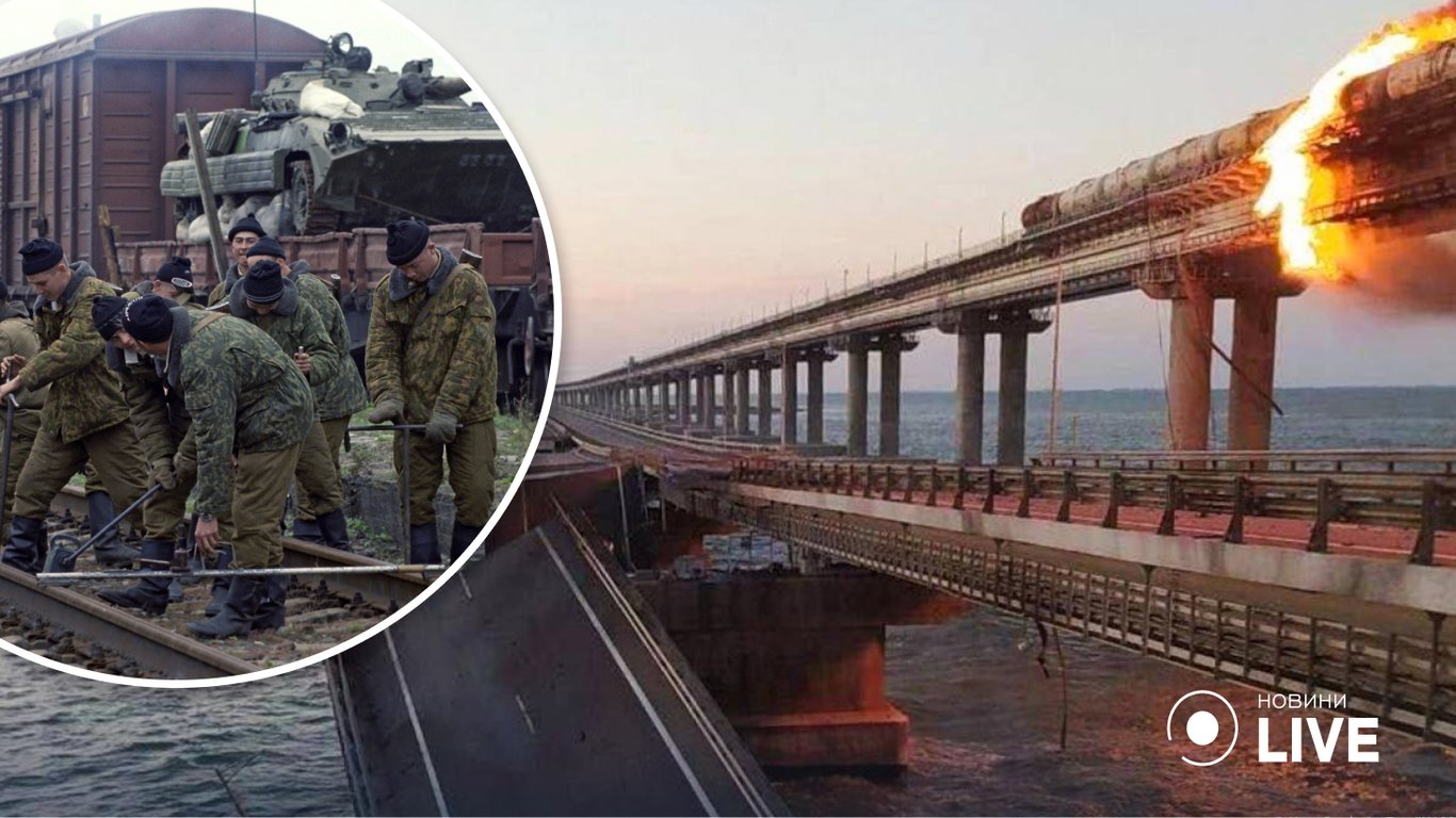 Россияне восстановят Крымский мост не раньше сентября 2023 года