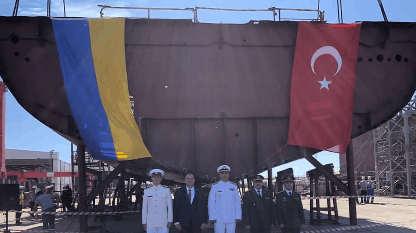 До конца 2022 года корпус корабля класса ADA будет переправлен в Украину